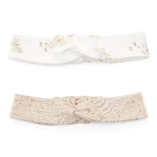 Picture of Headbands set of 2 Baby Bunny/Nappy Sand