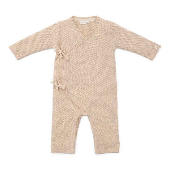 Picture of Knitted one-piece suit wrap Sand - 74