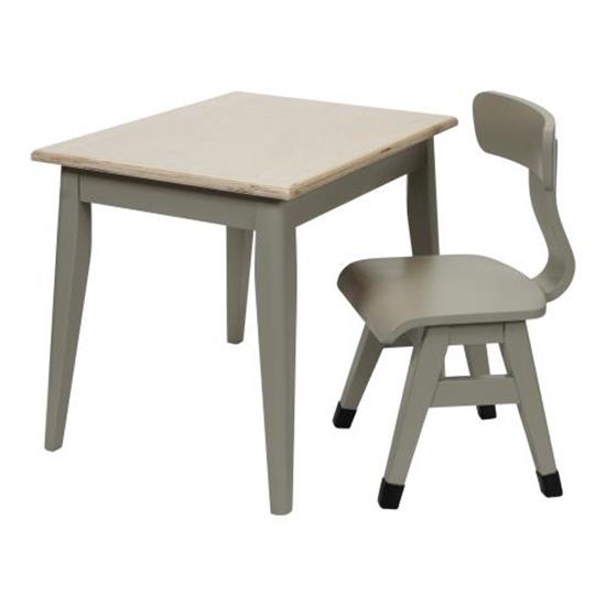 Picture of School Desk Olive