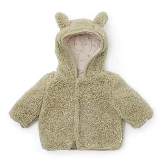 Afbeelding van Teddy jasje Soft Green - 62