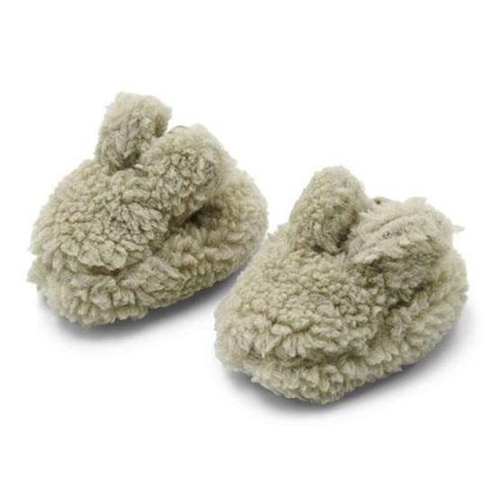 Picture of Teddy booties Soft Green - 0-3 months