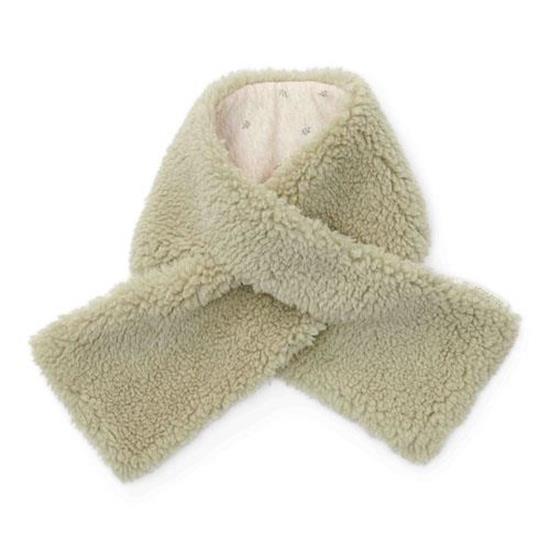 Afbeelding van Teddy sjaal Soft Green  - One Size