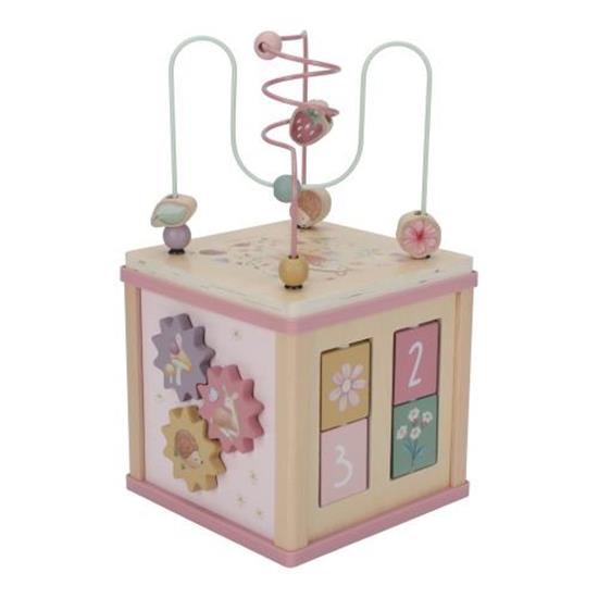 Picture of Wooden activity cube - Fairy Garden