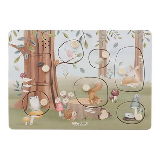 Puzzle sonore en bois - Forest Friends