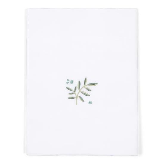 Picture of Bassinet sheet Blueberry Leaves