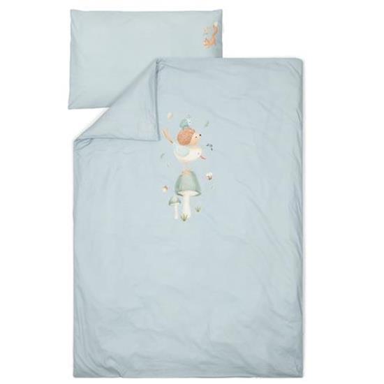 Housse de couette lit bébé Denim Blue