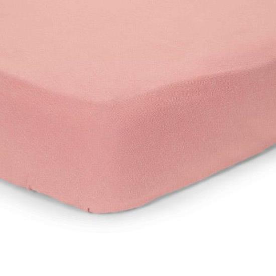 Drap-housse lit bébé Pure Pink Blush