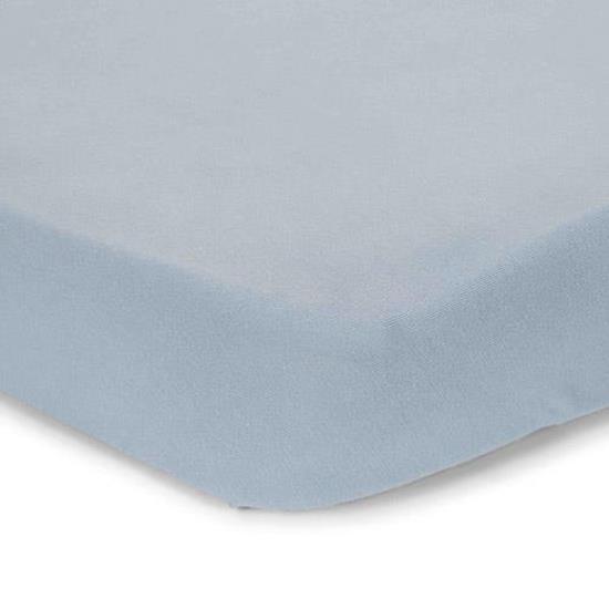 Drap-housse berceau Pure Denim Blue