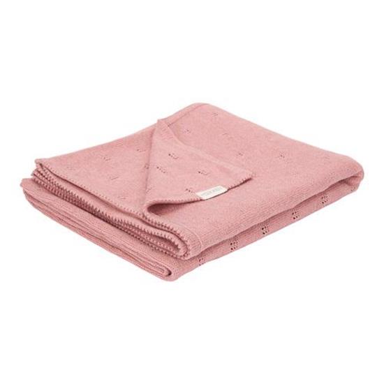 Picture of Knitted cot blanket Pure Pink Blush