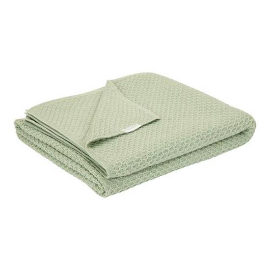 Picture of Knitted bassinet blanket Pure Sage