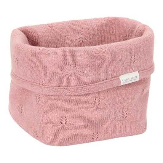 Picture of Knitted storage basket small Pure Pink Blush