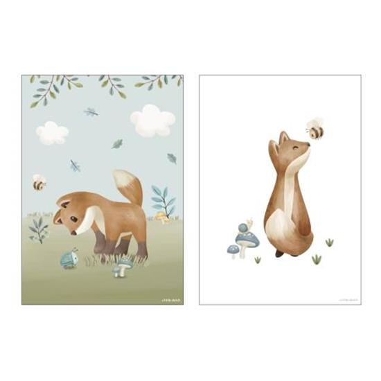 Afbeelding van Poster Forest Friends  - A3