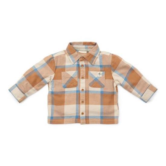 Picture of Shirt Ice Blue Check - 80