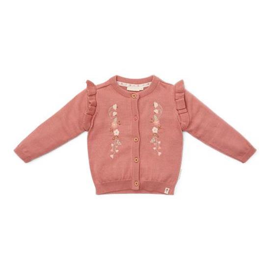 Afbeelding van Gebreid vest Warm Rose - 80