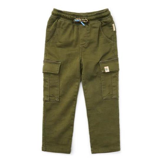 Afbeelding van Cargo joggers Dark Green - 80