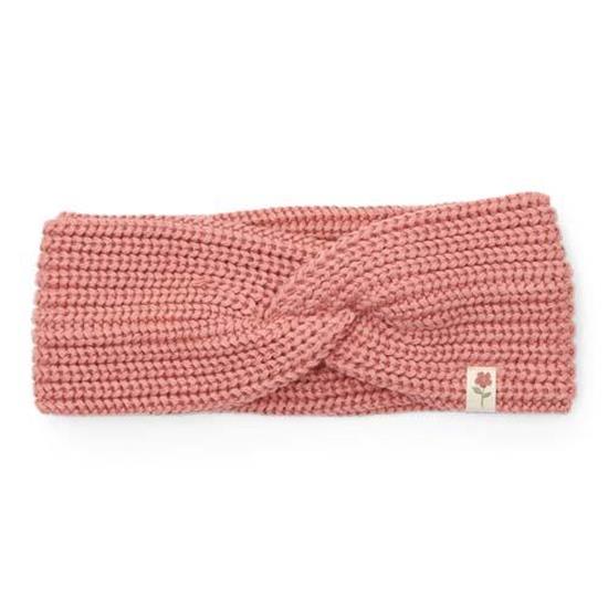 Ruban pour cheveux en tricot Warm Rose - 92-104