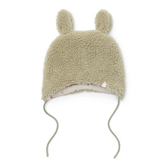 Picture of Teddy hat Soft Green - 0-3 months