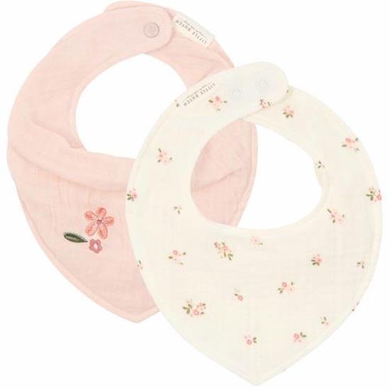 Picture of Bandana bib muslin set of 2 Fairy Blossom & Blossom