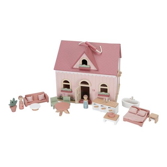 Picture of Wooden portable dollhouse