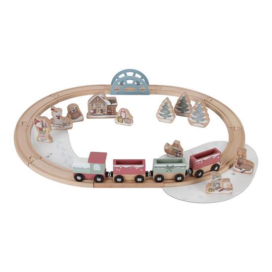 Picture of Wooden train track Christmas