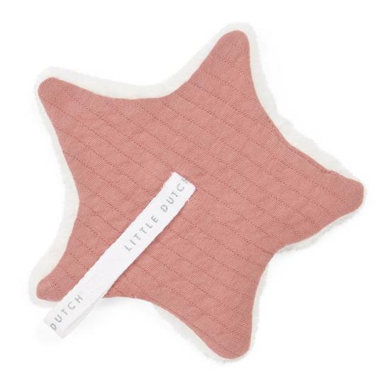 Doudou attache-sucette Pure Pink Blush