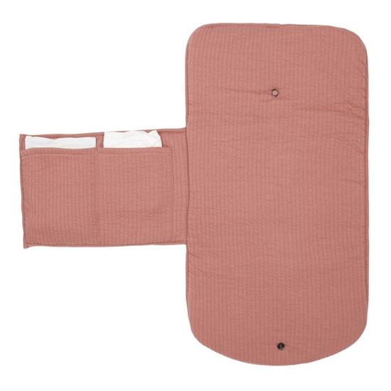 Tapis à langer nomade Pure Pink Blush