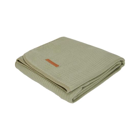 Couverture d’été pour lit bébé Pure Olive 