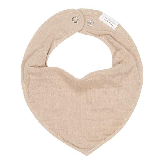 Bandana Lätzchen Musselin Beige