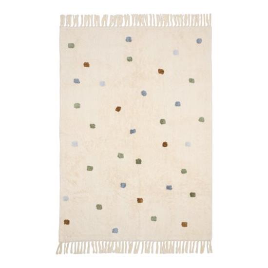 Tapis Points Bleu - 120x170 cm