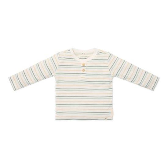 Afbeelding van T-shirt lange mouw Multi Stripe - 92