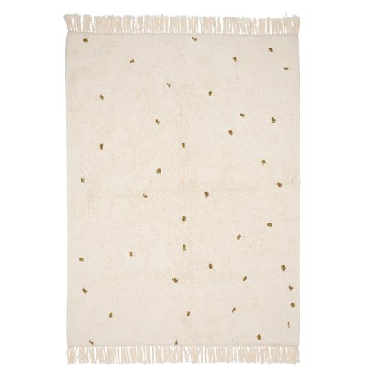 Tapis Dot Pure Natural/Olive 170x120cm